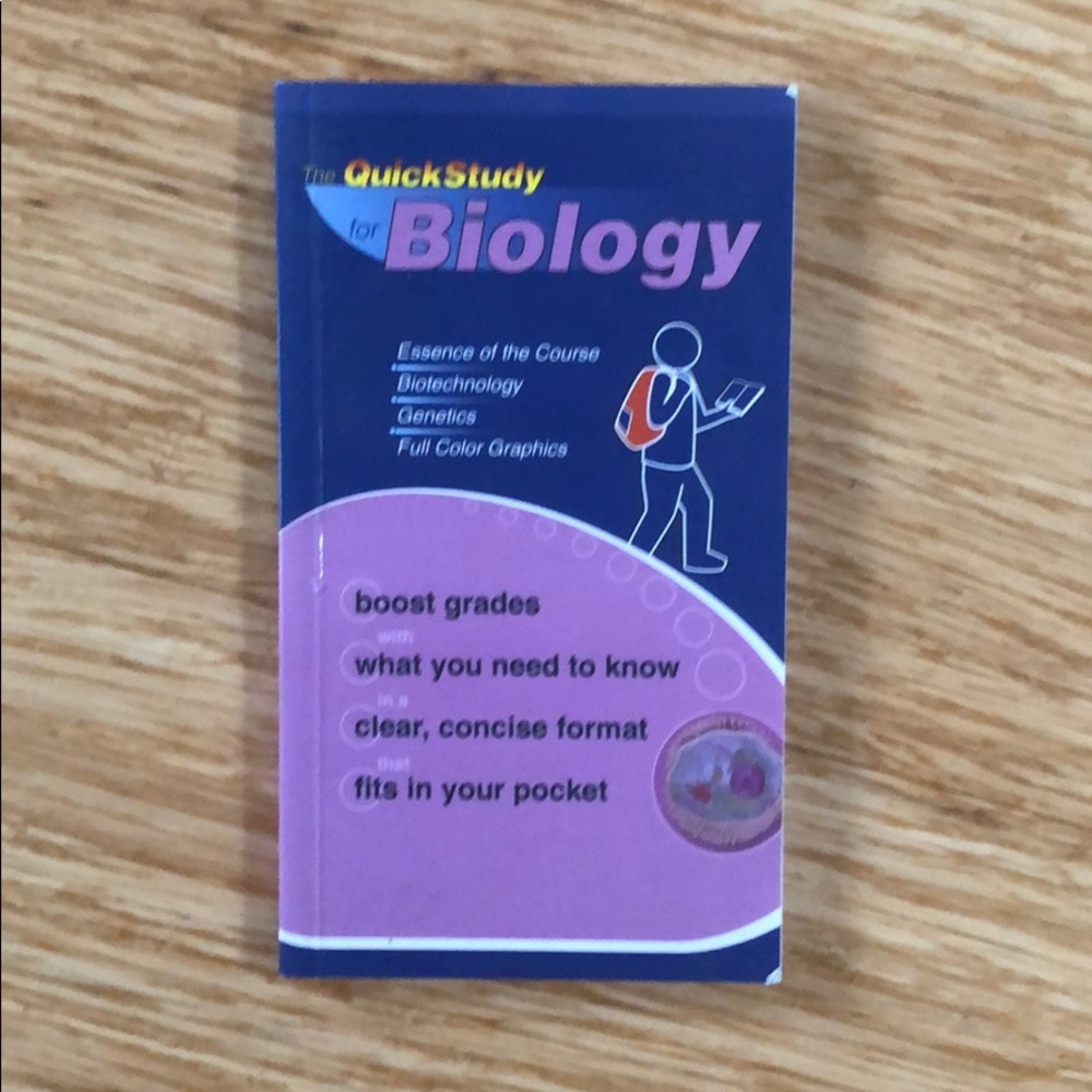 QUICK STUDY Biology College guide